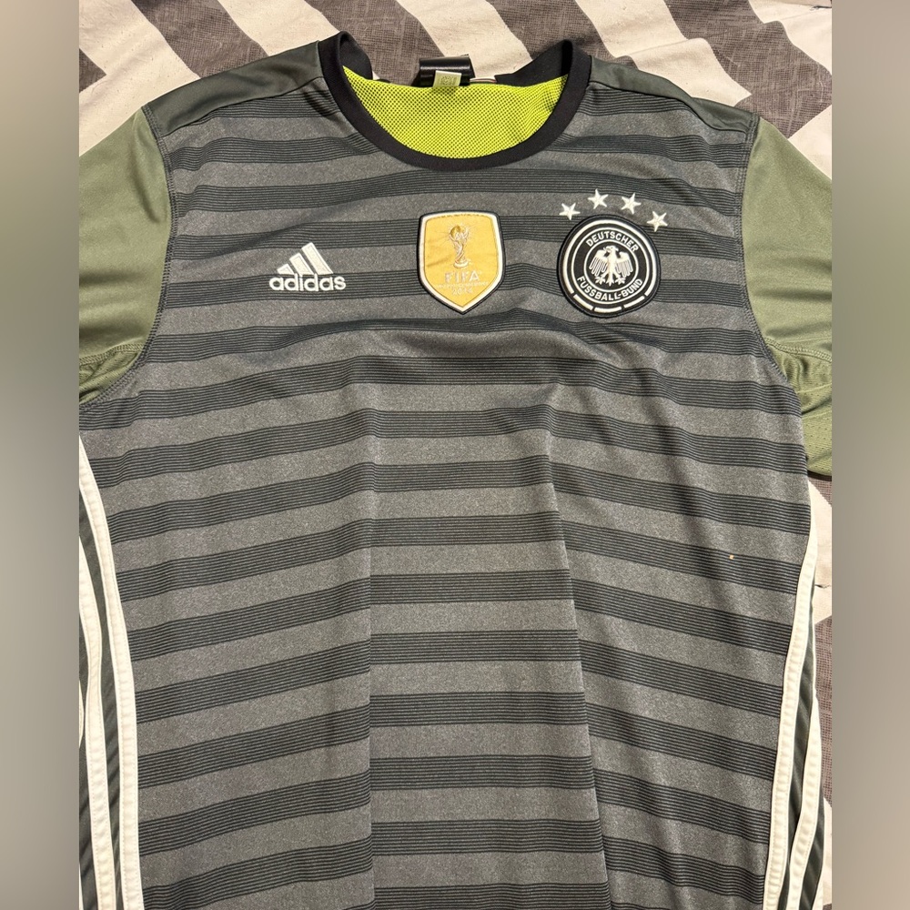 Mens Germany National Team jersey w/ FIFA Champions Patch